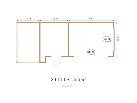 Stella 25,5 m²