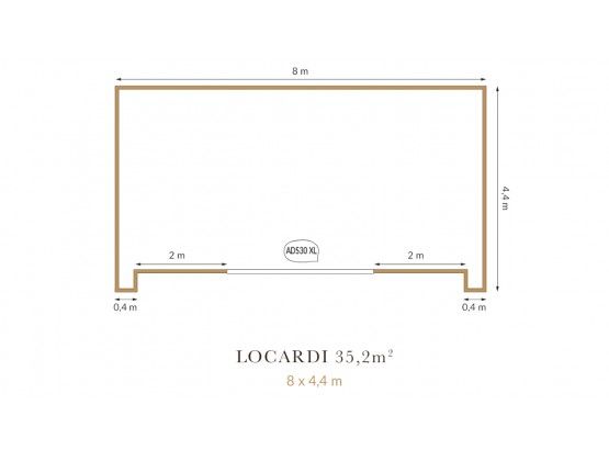 Locardi 35,2 m²