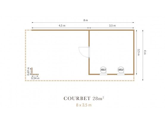 Courbet 28 m2