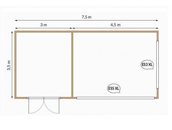 Arcabas 26 m²