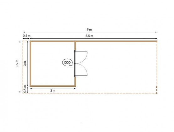 Buffet 31 m²