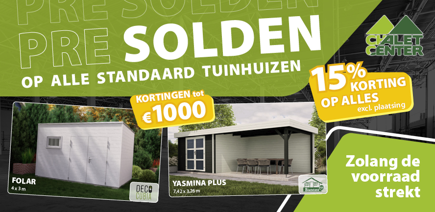 Pr&eacute;-solden Chalet Center