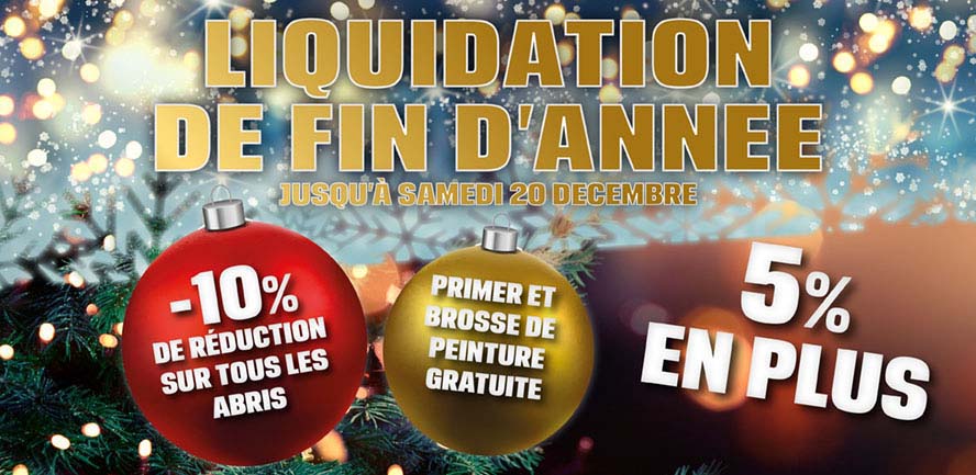 Liquidation de fin d'ann&eacute;e