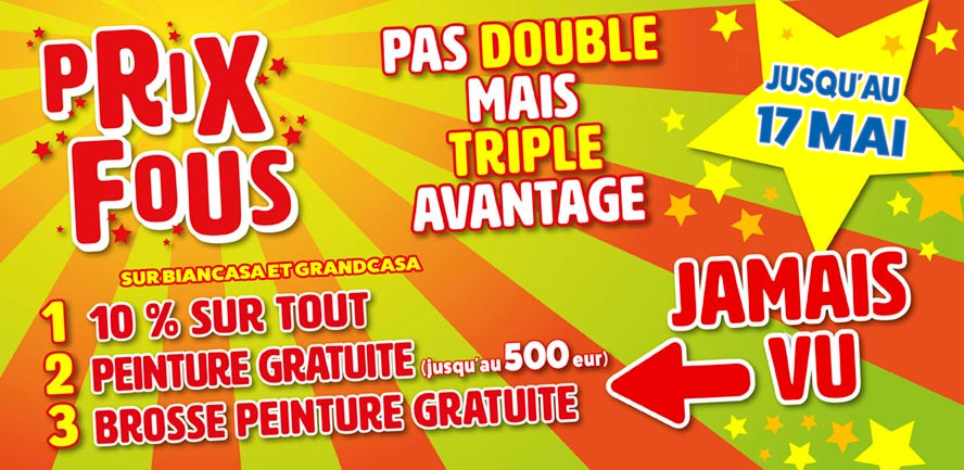 Action Prix fous Chalet Center