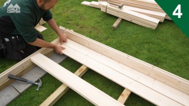 Vloerplanken leggen