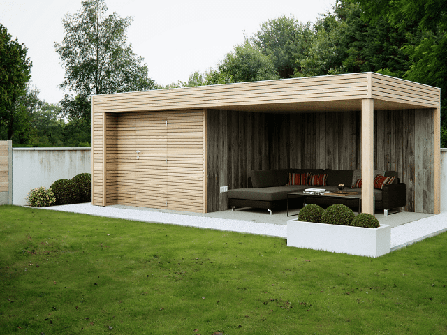 Abri de jardin en bois sur-mesure